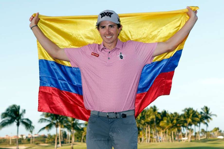 Nicolás Echavarría se convirtió el pasado 5 de marzo en el tercer colombiano en ganar un evento del PGA Tour.