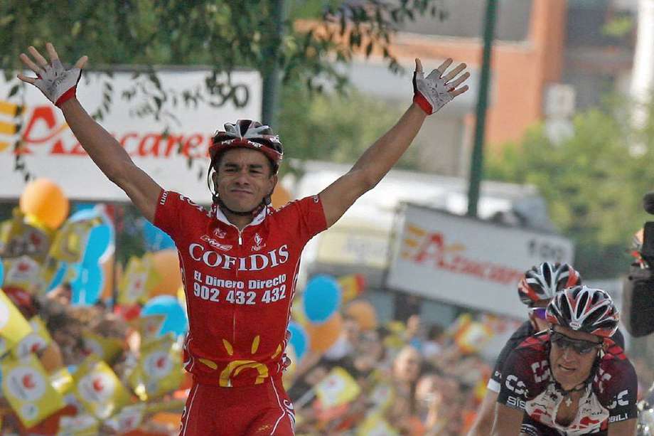 Duque ganó la decimoséptima etapa de la Vuelta a España en 2007.