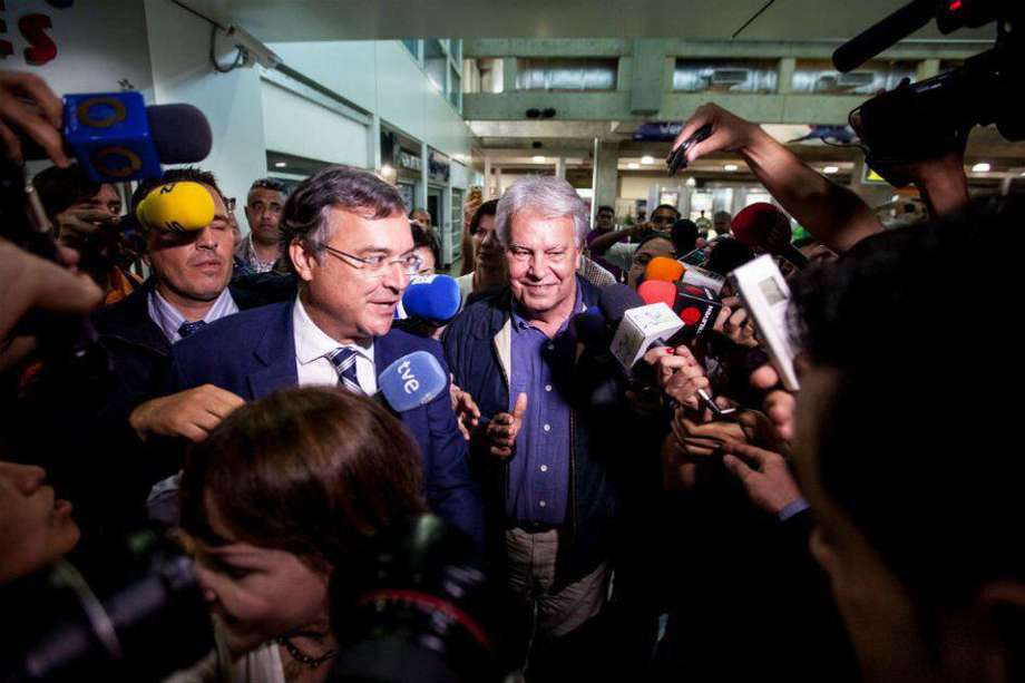 El expresidente español Felipe González llegó a Venezuela el pasado 7 de junio. / Archivo EFE