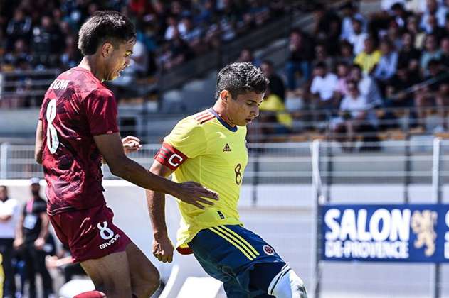 Colombia perdió por penales ante Venezuela en la semifinal del Torneo Maurice Revello