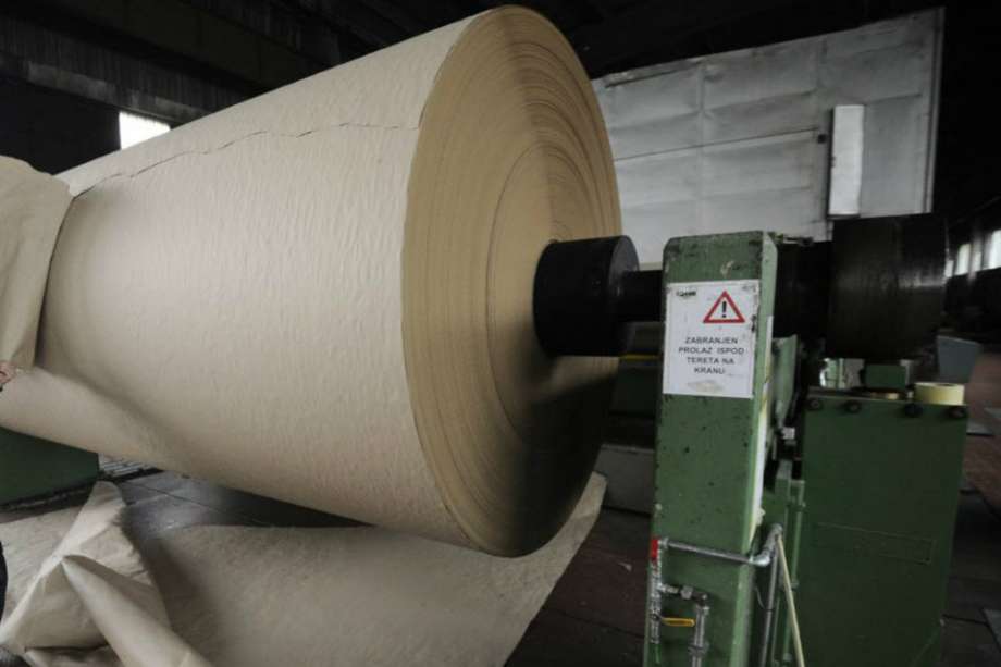 La industria papelera colombiana participa con el 5.7% del PIB industrial. / Bloomberg News