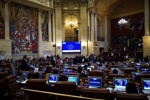 La Cámara de Representantes debatió y aprobó el Plan Nacional de Desarrollo que horas después avaló el Senado. / Jorge Sáenz
