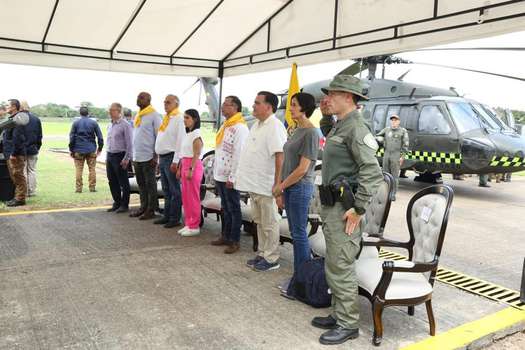 El presidente Gustavo Petro señaló que uno de los principales objetivos de los helicópteros será “salvar” la selva Amazónica.