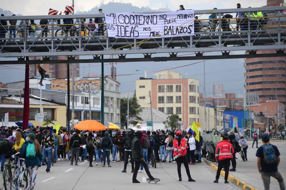 La movilidad en Transmilenio se ha visto afectada, principalmente en las troncales Suba, Américas, NQS, Calle 80, Caracas Sur y Calle 26.