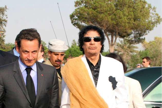 ¿Qué tiene que ver el hijo de Gadafi con los líos judiciales de Nicolás Sarkozy?