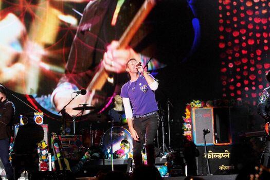 Coldplay llega por tercera vez a Colombia con su gira de conciertos, "Music of the Spheres".