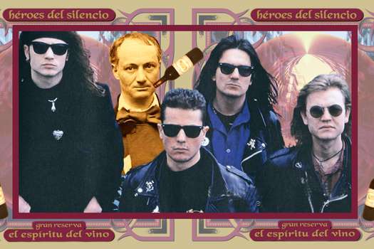 “El Espíritu del vino” es el tercer álbum de Héroes del Silencio, producido por Phil Manzanera.
