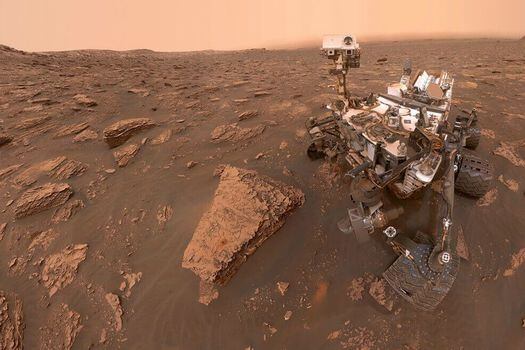 Imagen del Curiosity que desde 2012 está en la superficie marciana. Jet Propulsion Laboratory - Nasa
