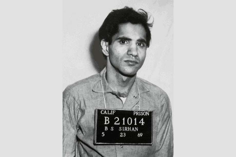 Sirhan Bishara Sirhan ha pagado más de cincuenta años de prisión por el asesinato de Robert Kennedy.