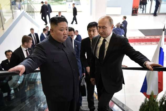 Kim Jong-un aprovecha su reunión con Putin para enviar un mensaje a Donald Trump