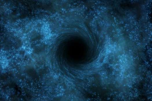 Detectan partículas capaces de escapar de un agujero negro 