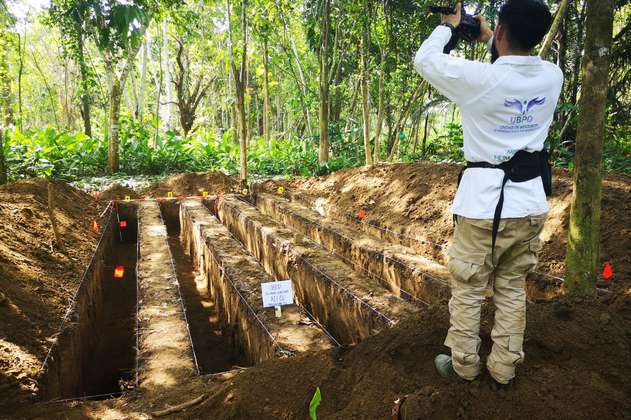 La Unidad de Búsqueda recuperó diez cuerpos en la cuenca del río Salaquí en Chocó