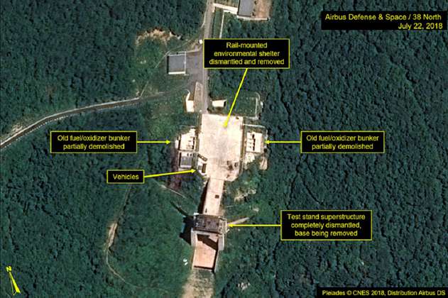 Corea del Norte ¿desarmando su principal base de lanzamientos?