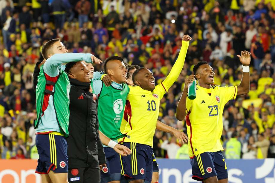 La selección de Colombia sub-20 se aseguró un tiquete al Mundial de la categoría, en Indonesia.