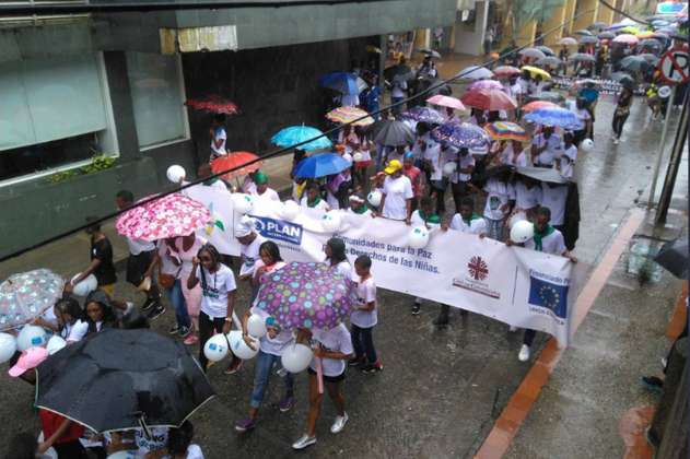 Mujeres marcharon en Chocó pidiendo acuerdo entre ELN y Gobierno