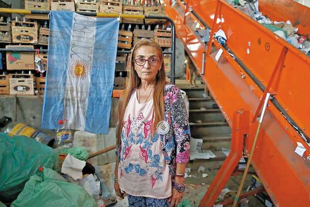 La mujer que pasó de buscar en la basura a procesar más de 700 toneladas de reciclaje