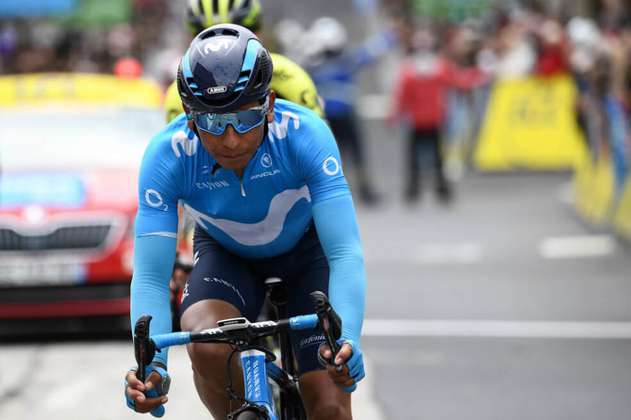 Nairo Quintana salió del top 10 de la Critérium del Dauphiné