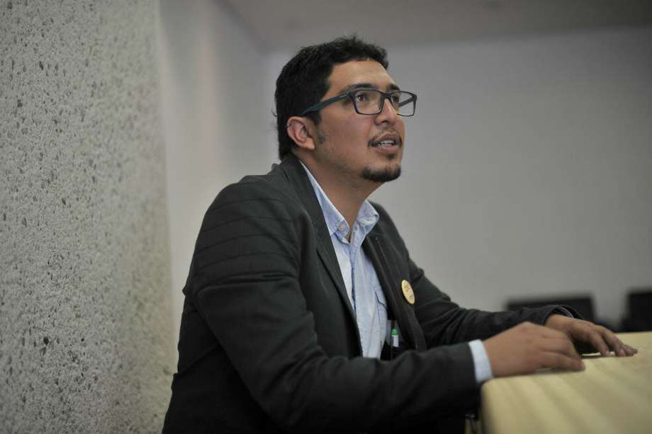 Pedro Vaca, director de la fundacion para la libertad de prensa ( FLIP). Foto Oscar Perez
