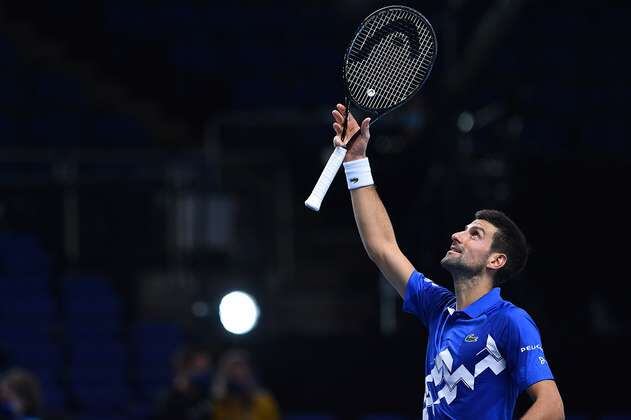 Djokovic venció a Zverev y está en semifinales del Torneo de Maestros