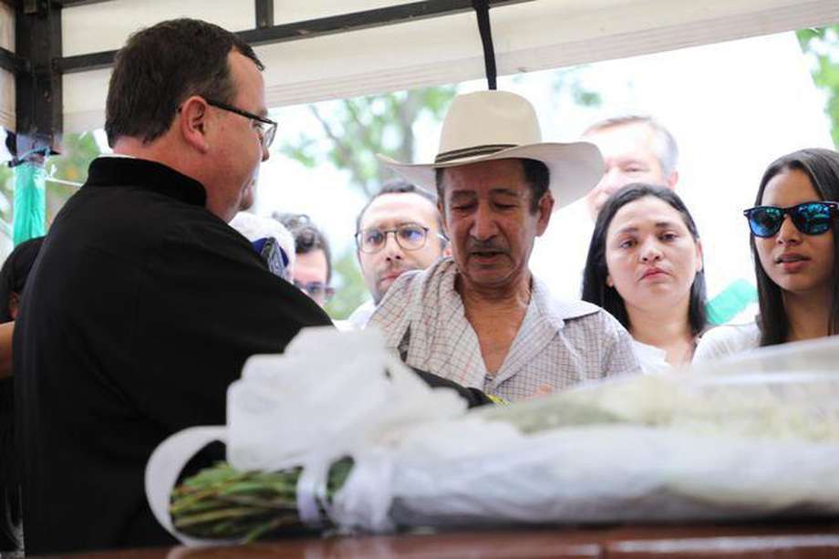 Gustavo de Jesús Lezcano recibió el cuerpo de su hijo el pasado 17 de febrero de 2020.