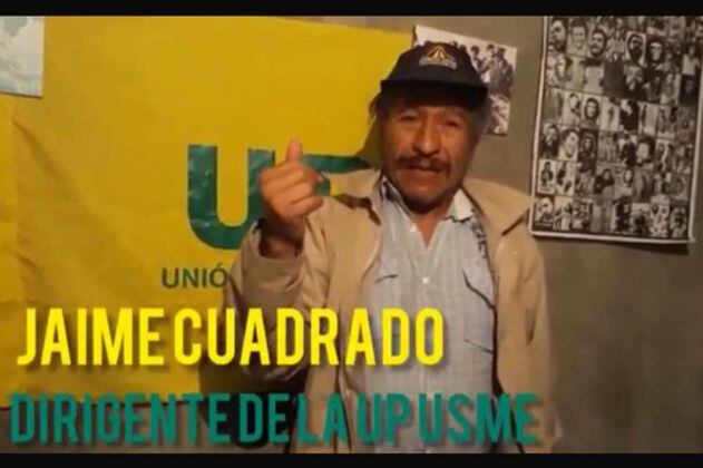 Asesinan en Usme a Jaime Cuadrado, líder social ambiental de Bogotá