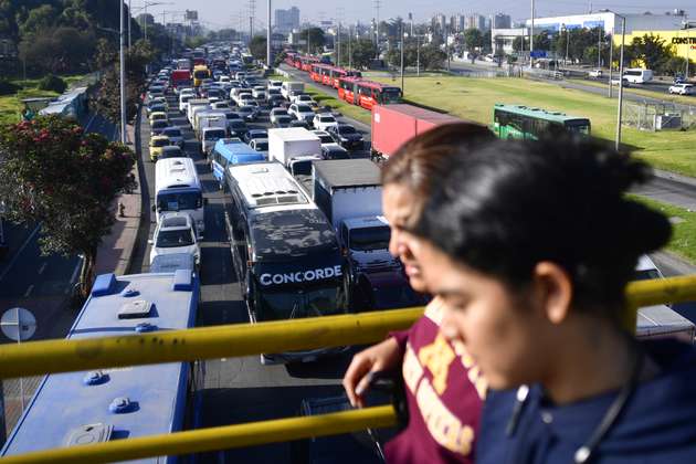 Movilidad hoy, 25 de abril: así está el tráfico en las vías de Bogotá
