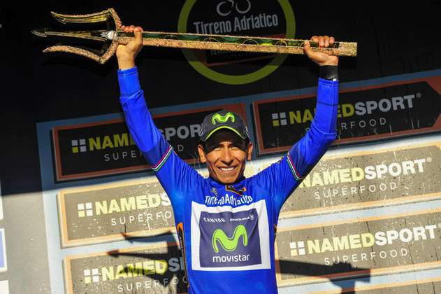 "La victoria va por todos los que me siguen y me apoyan": Nairo Quintana