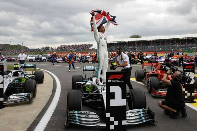 Lewis Hamilton sigue imparable y se quedó con el Gran Premio de Gran Bretaña