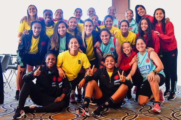 La selección femenina de Colombia tuvo su primera práctica en Australia