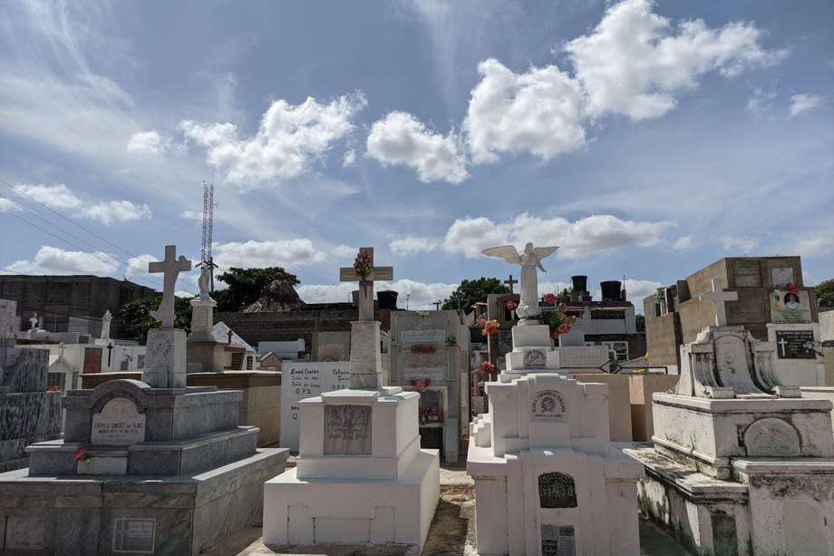 Cementerio Central de Riohacha. En Colombia hay 1.399 cementerios públicos, privados y rurales, según datos del Ministerio de Salud.