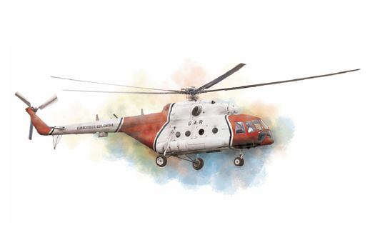 Dos helicópteros de fabricación rusa fueron utilizados en el rescate de los 15 secuestrados el 2 de julio de 2008, durante la Operación Jaque./ Foto: Óscar Pérez Ilustración: Jonathan Bejarano
