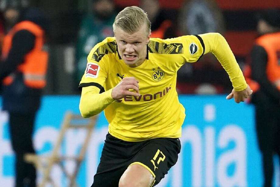 Halaand lleva una temporada y media en el Borussia Dortmund. 