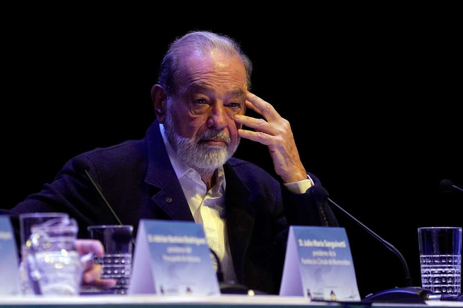 El empresario mexicano Carlos Slim. EFE/Paco Paredes
