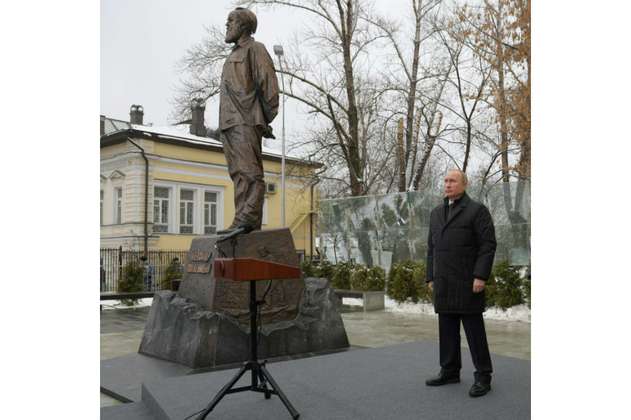 Un monumento a Solzhenitsyn, inaugurado en Moscú en su centenario