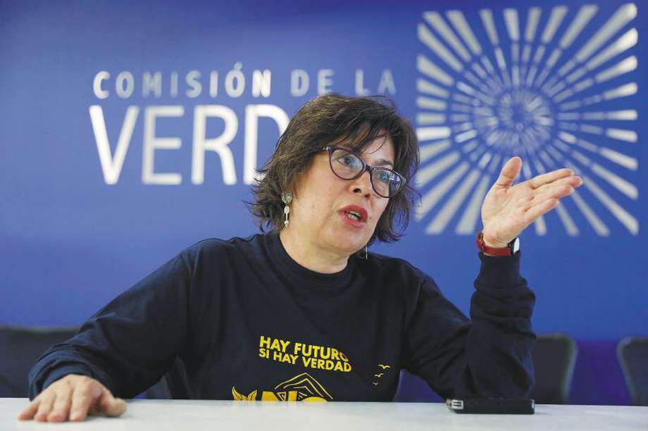 La periodista Marta Ruiz hizo parte de la Comisión de la Verdad que entregó su Informe final el pasado 28 de junio. / EFE