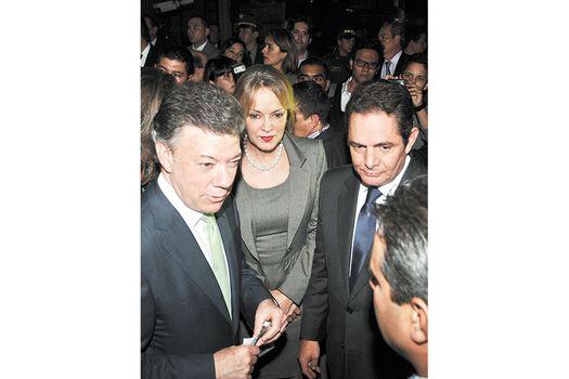El presidente Juan Manuel Santos acompañado de su más seguro escudero, Germán Vargas Lleras. / Gustavo Torrijos