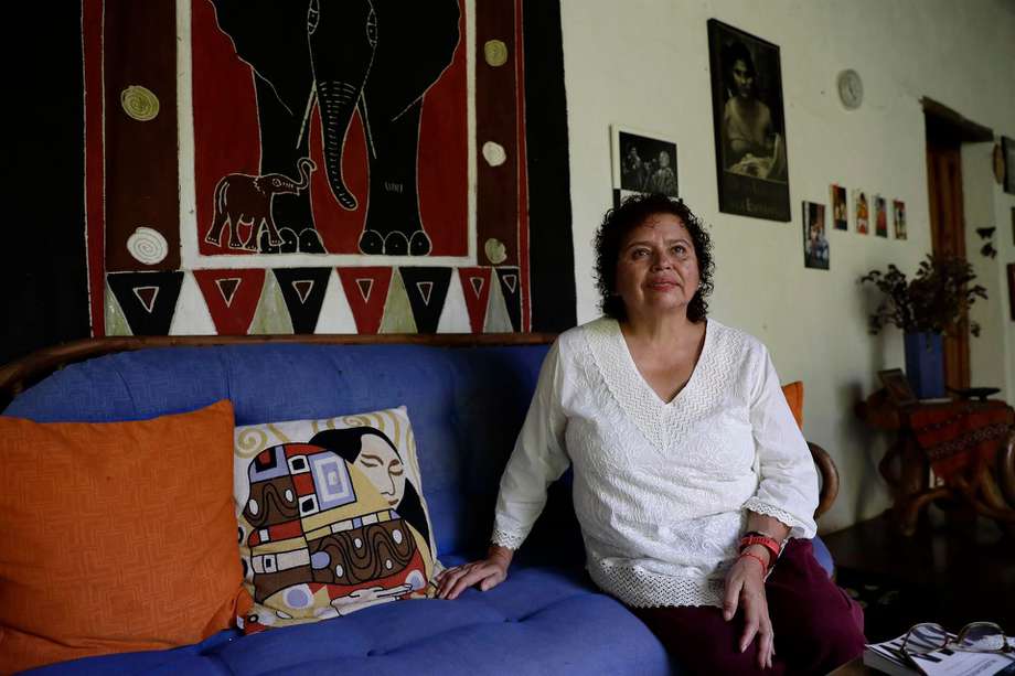 Morena Herrera, exguerrillera salvadoreña y defensora de derechos humanos en Suchitoto (El Salvador).