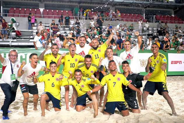 Arranca el sueño mundialista de Colombia en el Fútbol Playa