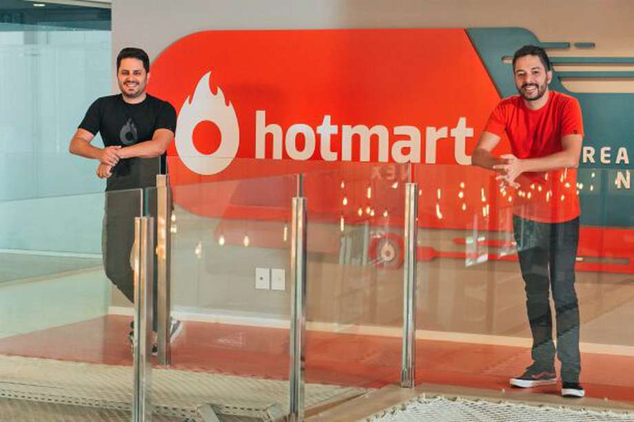 João Pedro Resende y Mateus Bicalho respectivamente CEO y COO de Hotmart.
