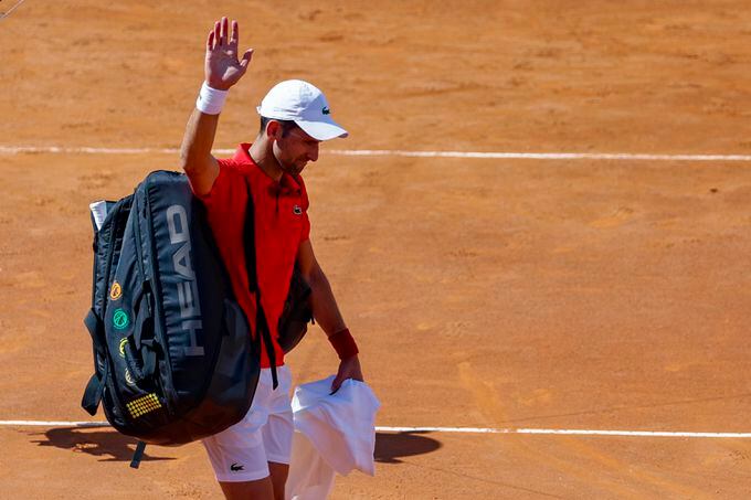 ¡Sorpresa en Roma! Novak Djokovic se despide del Masters 1.000 en la tercera ronda