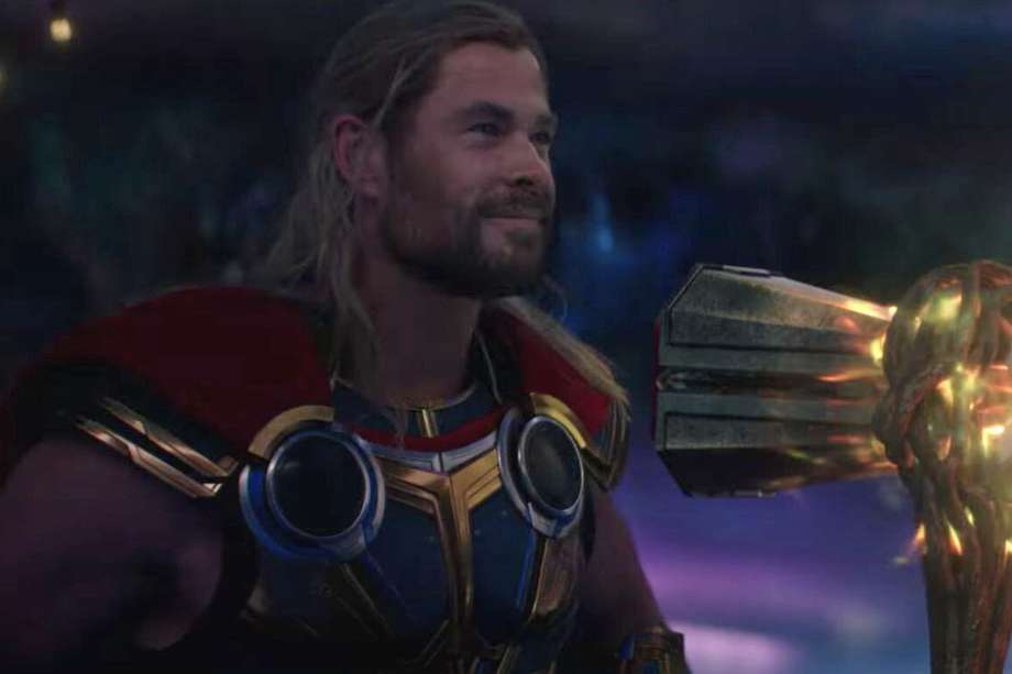 Chris Hemsworth en su interpretación de Thor para el Universo Cinematográfico Marvel.