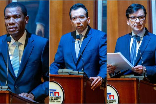 Estos son los tres nuevos magistrados del Consejo de Estado
