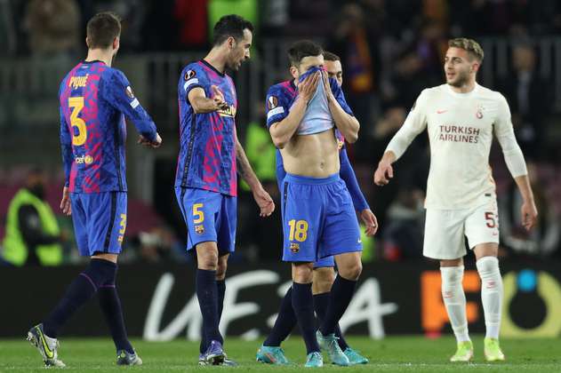 Empate entre Barcelona y Galatasaray en los octavos de la Europa League