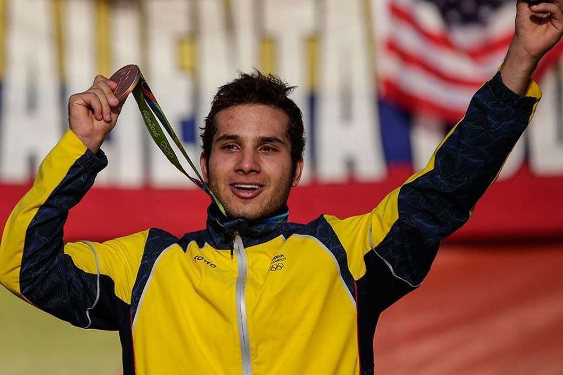 Carlos Ramírez Yepes fue bronce en Río 2016. Siguiendo los pasos de Carlos Oquendo en Londres, el antioqueño sumó la segunda medalla en la disciplina de BMX Colombia en los Juegos de Brasil detrás de la medalla de oro que consiguió la 'reina' Mariana Pajón.