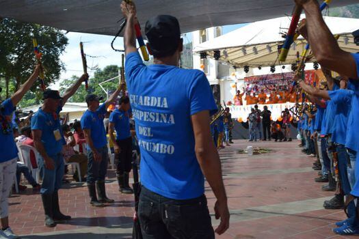 La guardia campesina del Catatumbo es una de las propuestas que ha hecho Ascamcat como una medida de autoprotección de las comunidades./ Cortesía Ascamcat.