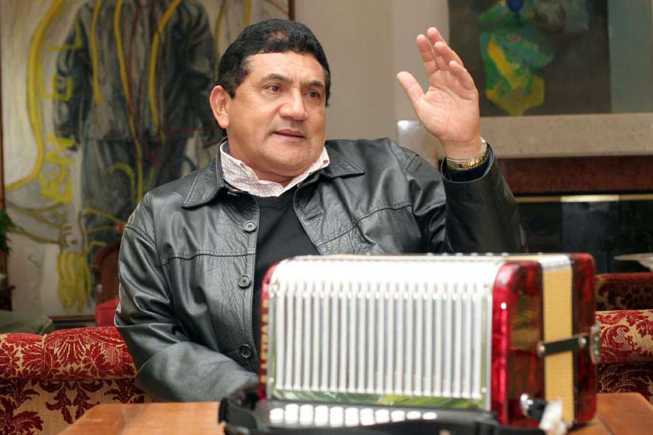 'Poncho' Zuleta, cantante vallenato, apoyó la candidatura de Iván Duque en 2018.