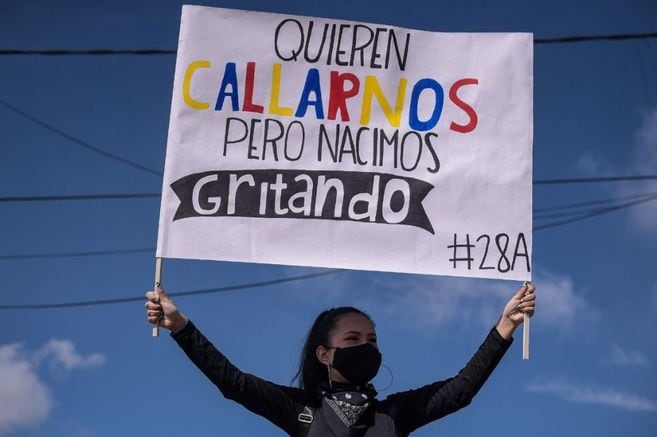 Paro Nacional 28 de abril: colombianos en España, EE. UU. y Alemania  también protestan | EL ESPECTADOR