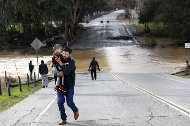 Al menos 18 personas mueren a causa de tormentas en California