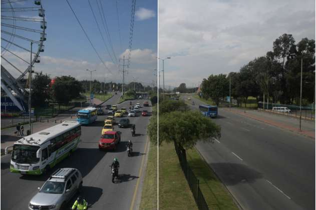 Día sin carro en Bogotá: así varían las vías de la ciudad respecto a un día típico