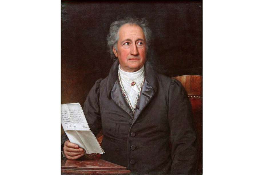 Johann Wolfgang von Goethe, autor de Fausto y uno de los mayores representantes del romanticismo alemán.